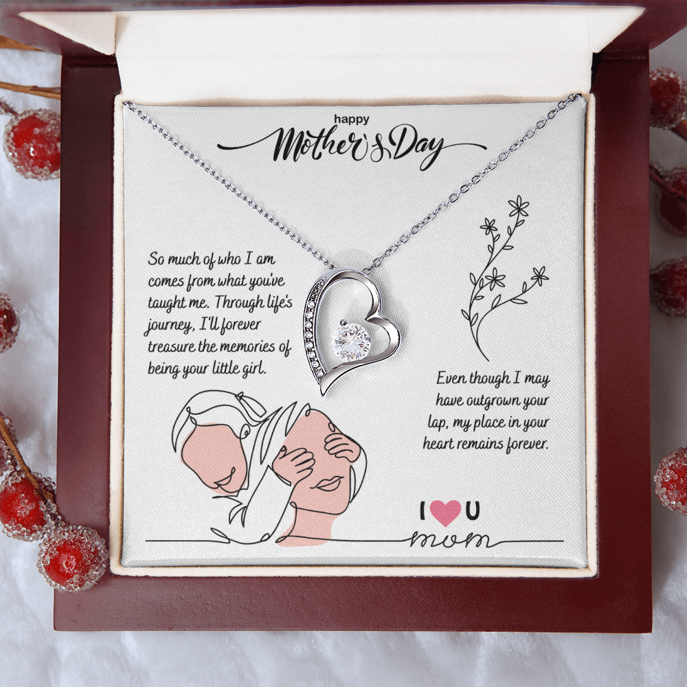 Daughter to mother necklace ( Personalise )