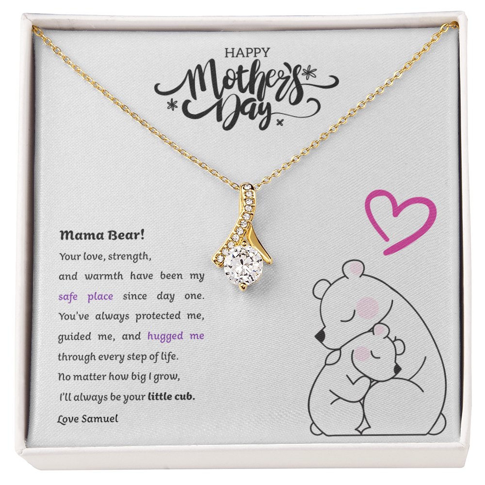 Mama Bear Mother's Day Necklace