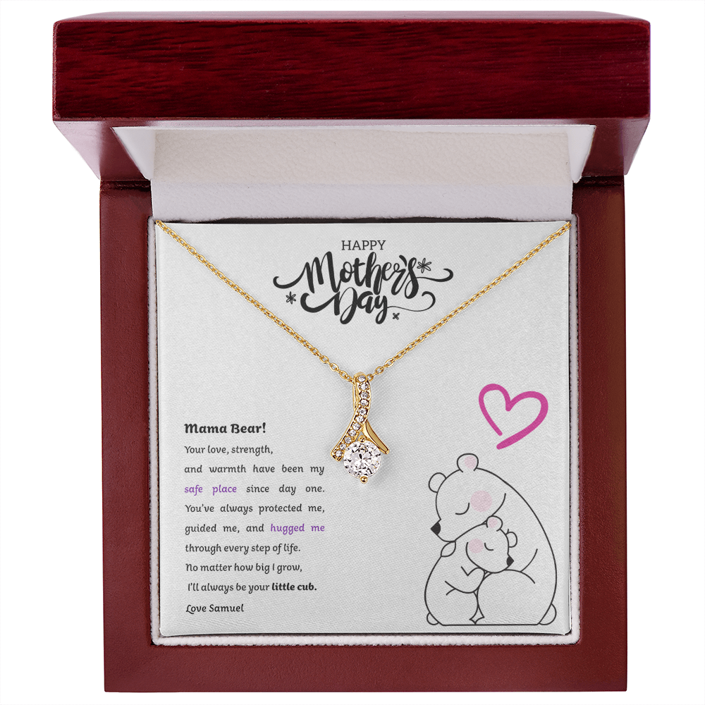 Mama Bear Mother's Day Necklace