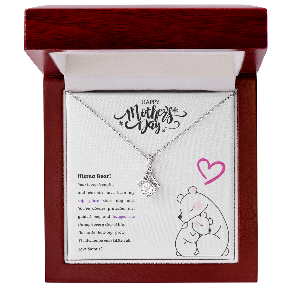 Mama Bear Mother's Day Necklace