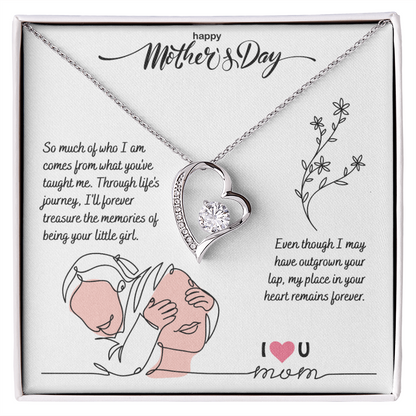 Daughter to mother necklace ( Personalise )