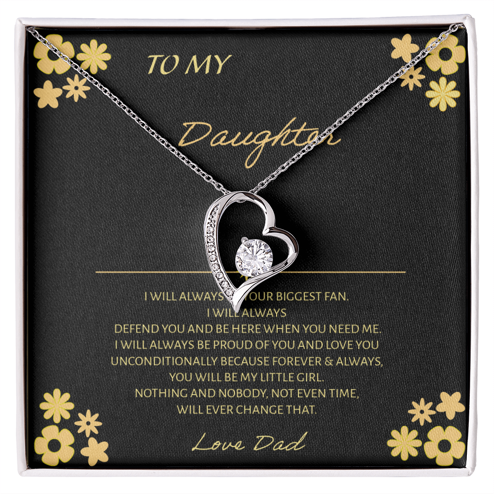 Daddy's Little Angel Necklace