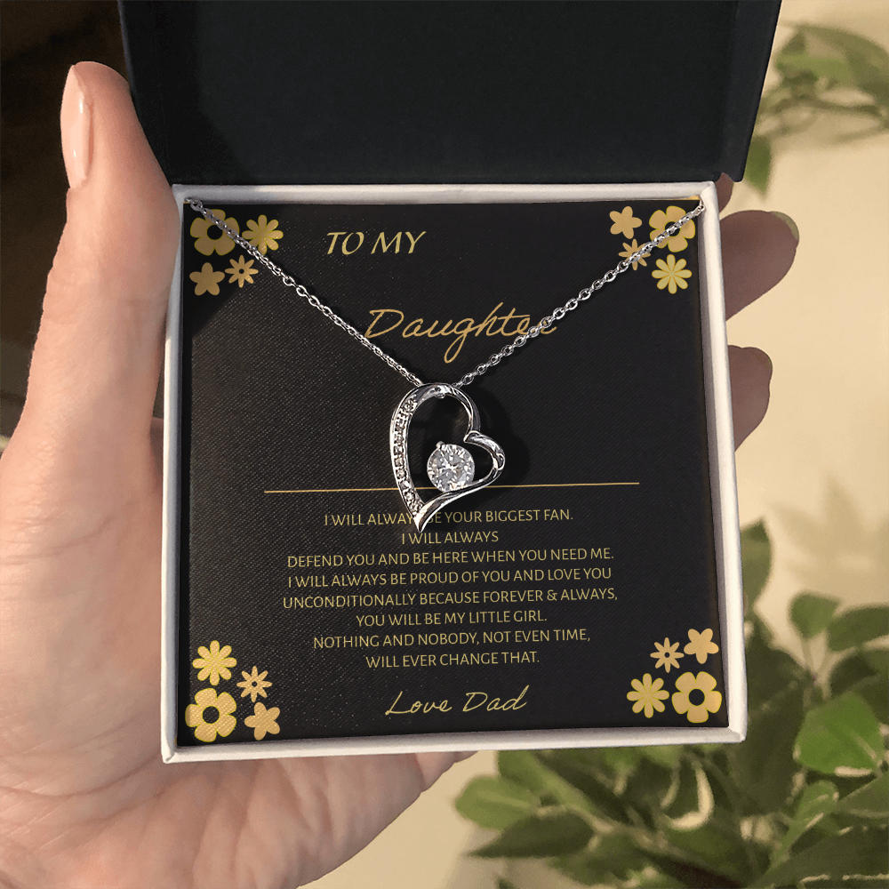 Daddy's Little Angel Necklace