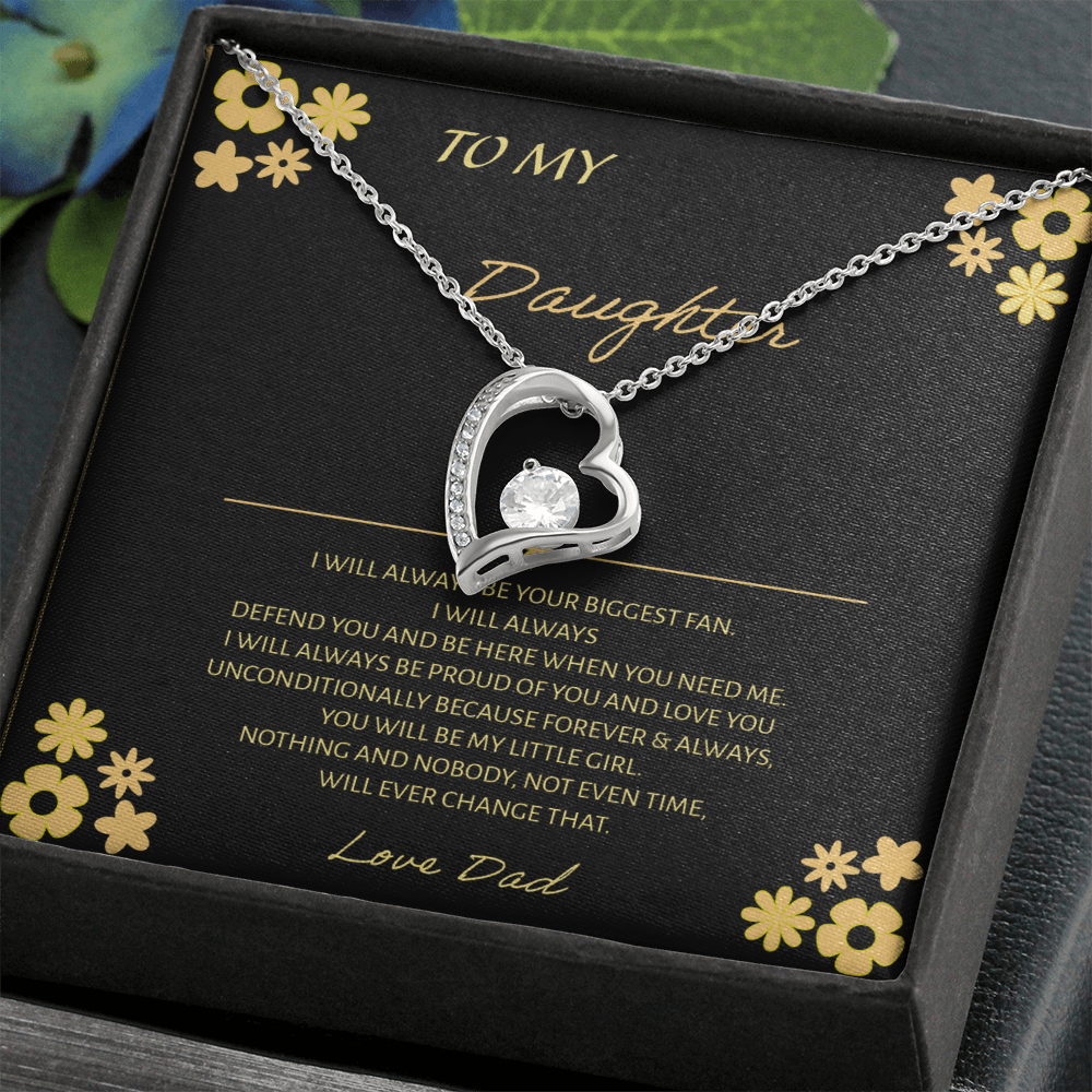 Daddy's Little Angel Necklace