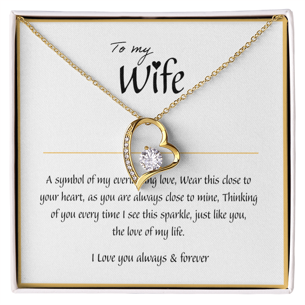 Happy Wife Happy Life Necklace