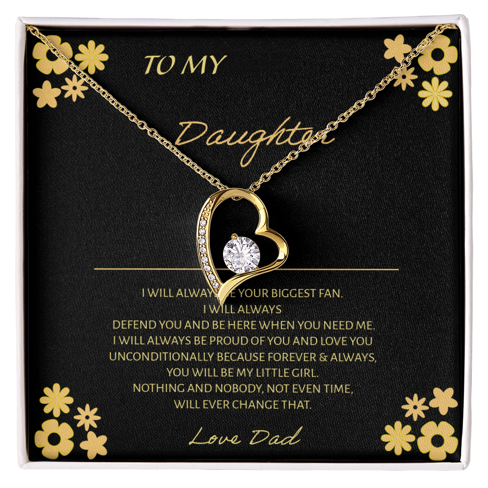 Daddy's Little Angel Necklace