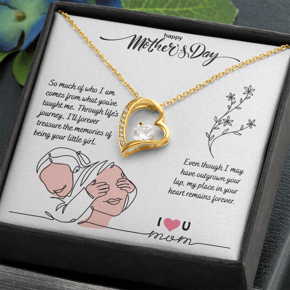 Daughter to mother necklace ( Personalise )